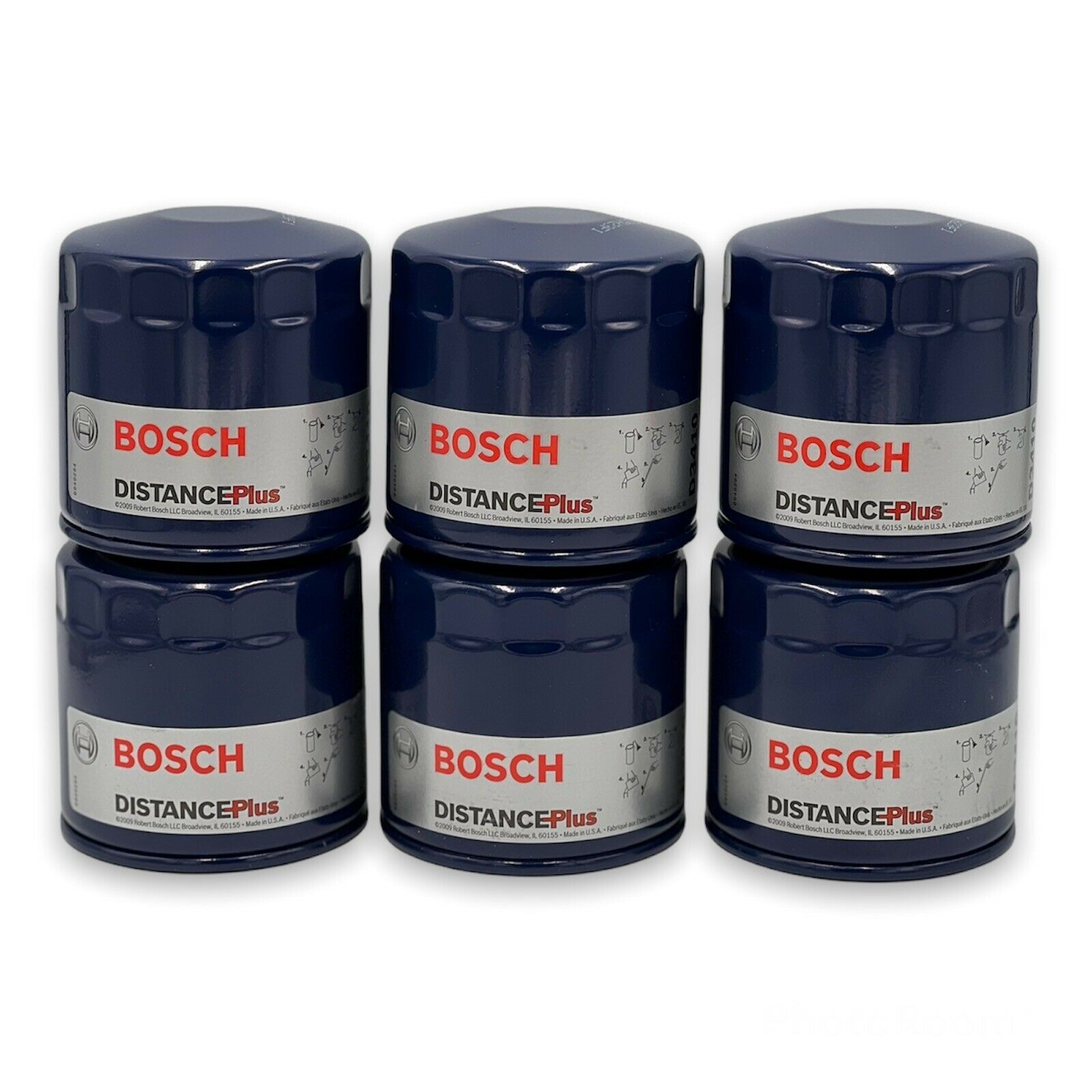 Pack of 1 Bosch D3410 Distance Plus High Performance Oil Filter 